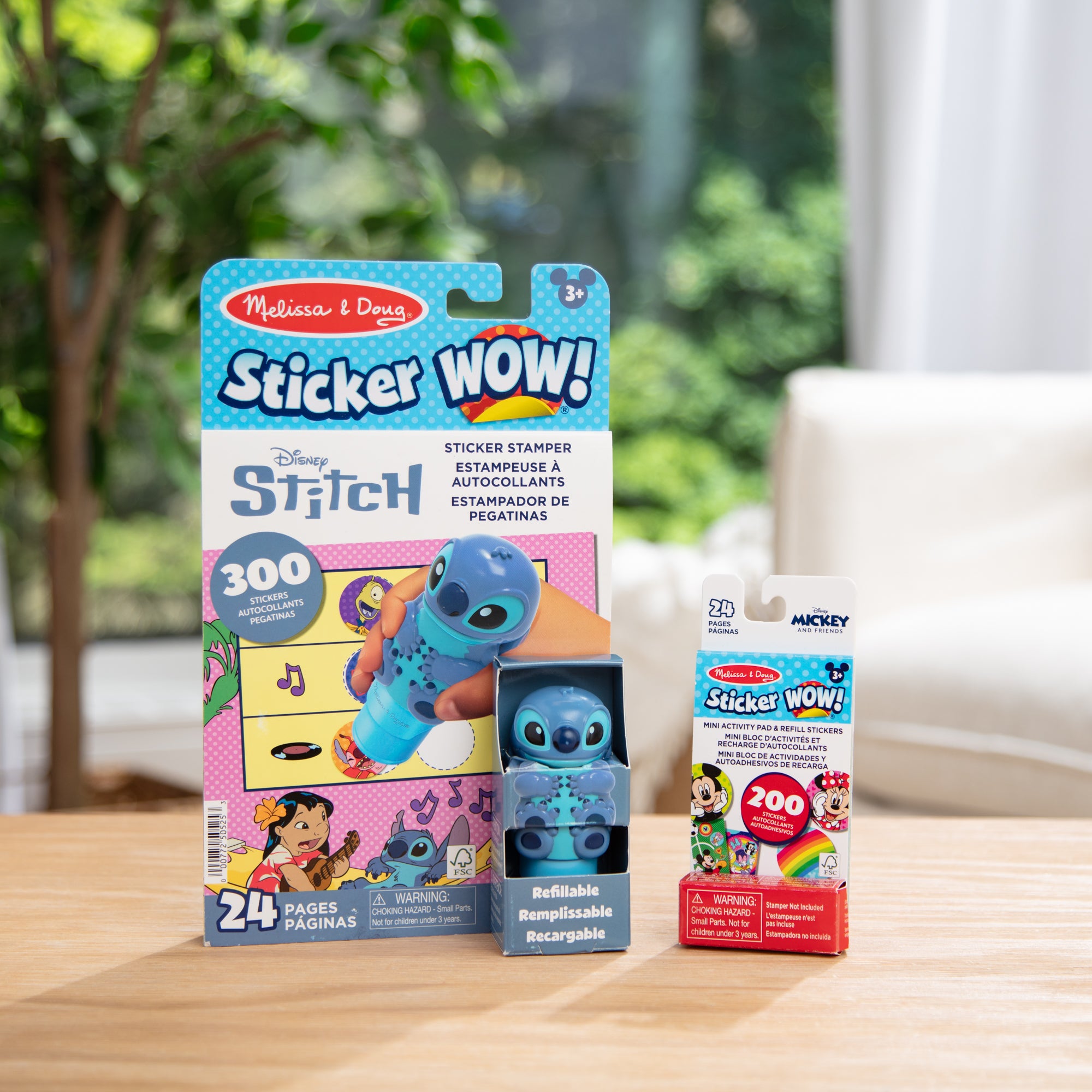 Sticker WOW!? Disney Stitch Bundle: Activity Pad & Sticker Stamper + Mini Activity Pad and 200 Refill Stickers - Image 8