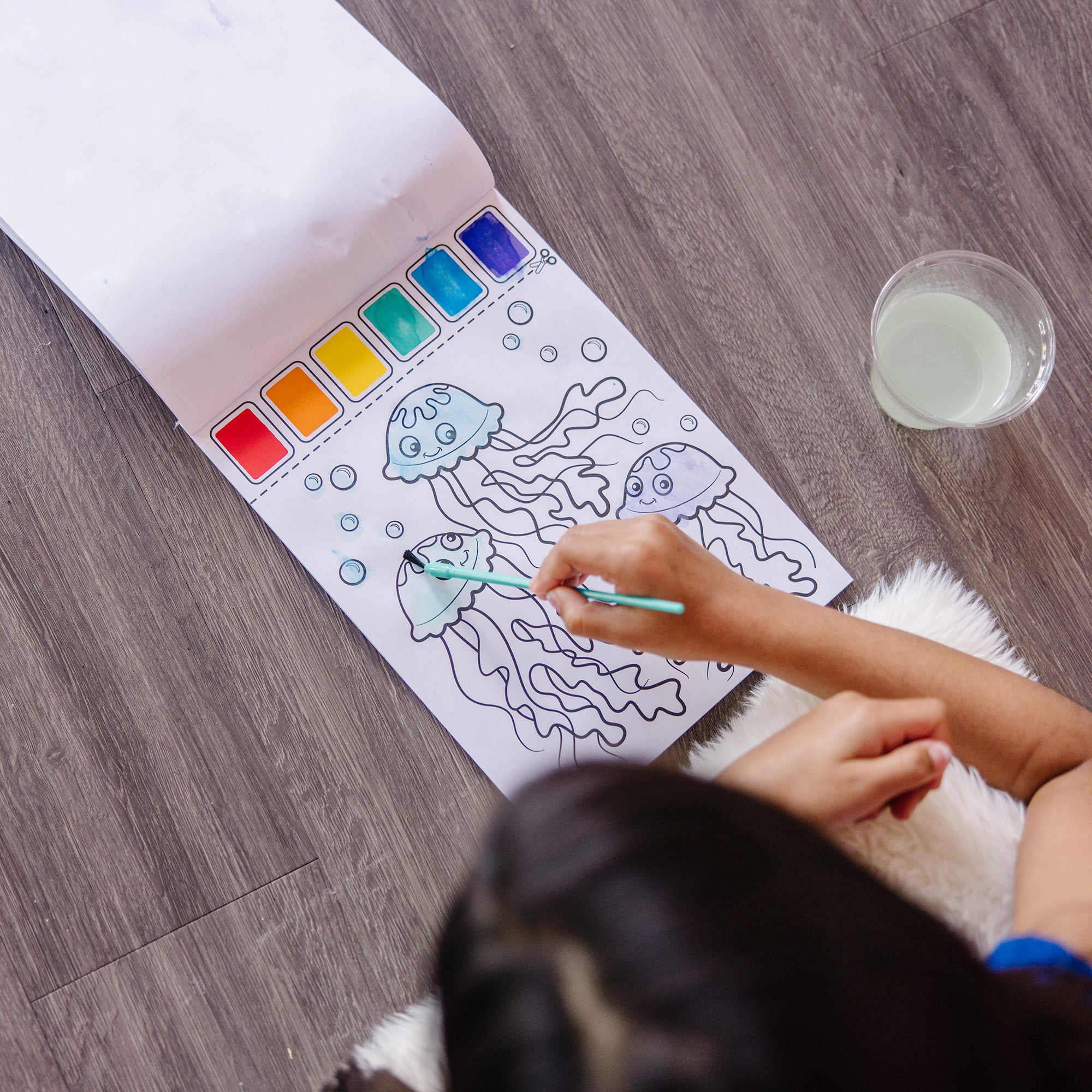 Paint With Water Activity Book - Ocean - Image 2