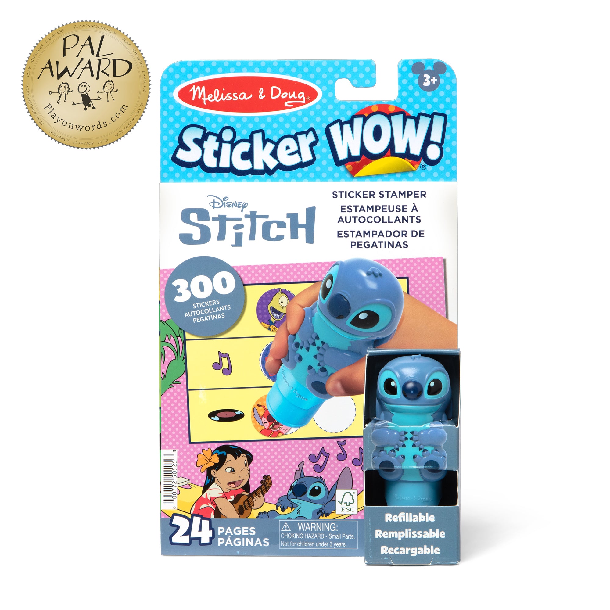 Sticker WOW!? Disney Stitch Activity Pad & Sticker Stamper
