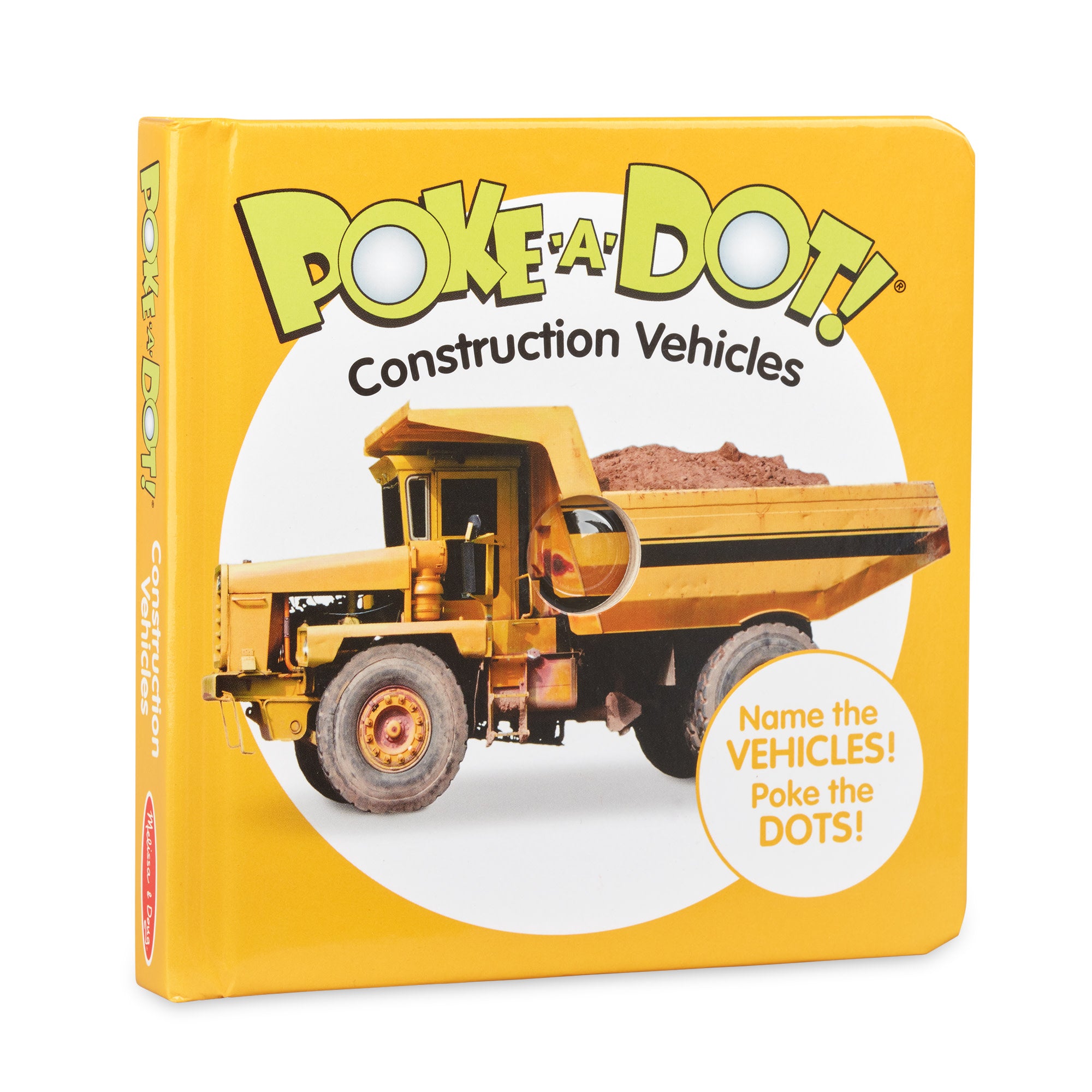 Poke-a-Dot: Construction Vehicles Board Book - Image 8