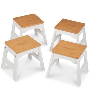 Wooden Stools ?C Set of 4