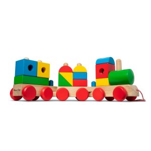 Jumbo Wooden Stacking Train ?C Classic