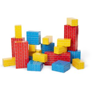 Jumbo Cardboard Blocks - 24 Pieces