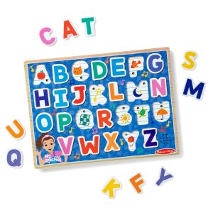 Ms. Rachel? Wooden Phonics Alphabet Sound Puzzle - 26 Pieces