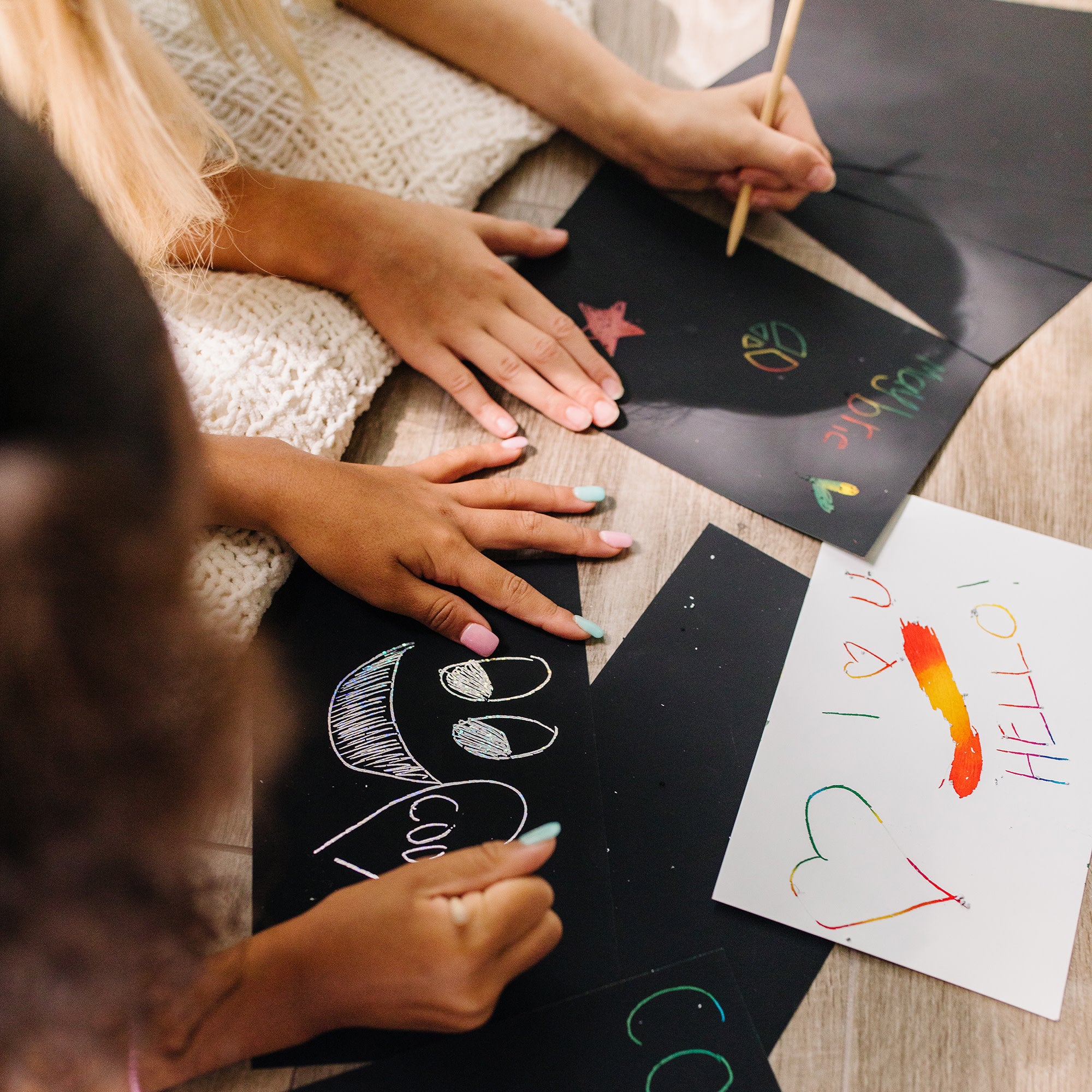 Deluxe Combo Scratch Art Set - Image 5