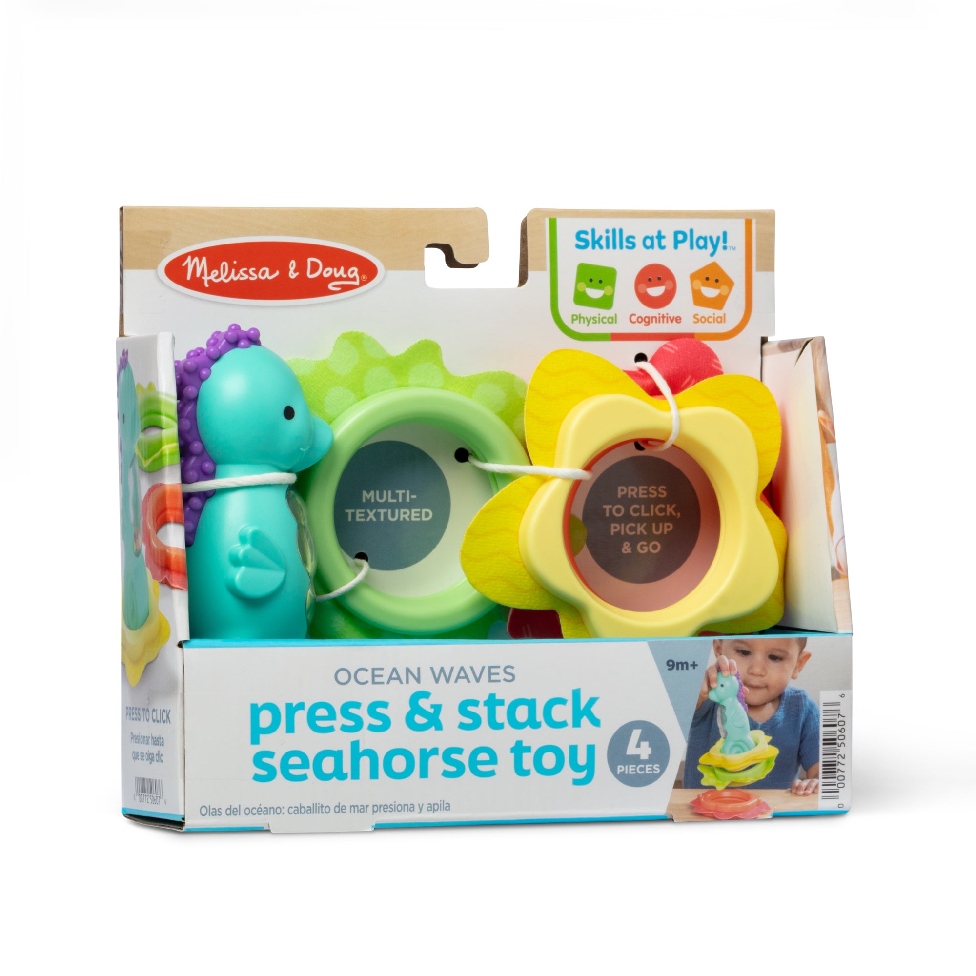 Ocean Waves Press and Stack Seahorse - Image 3