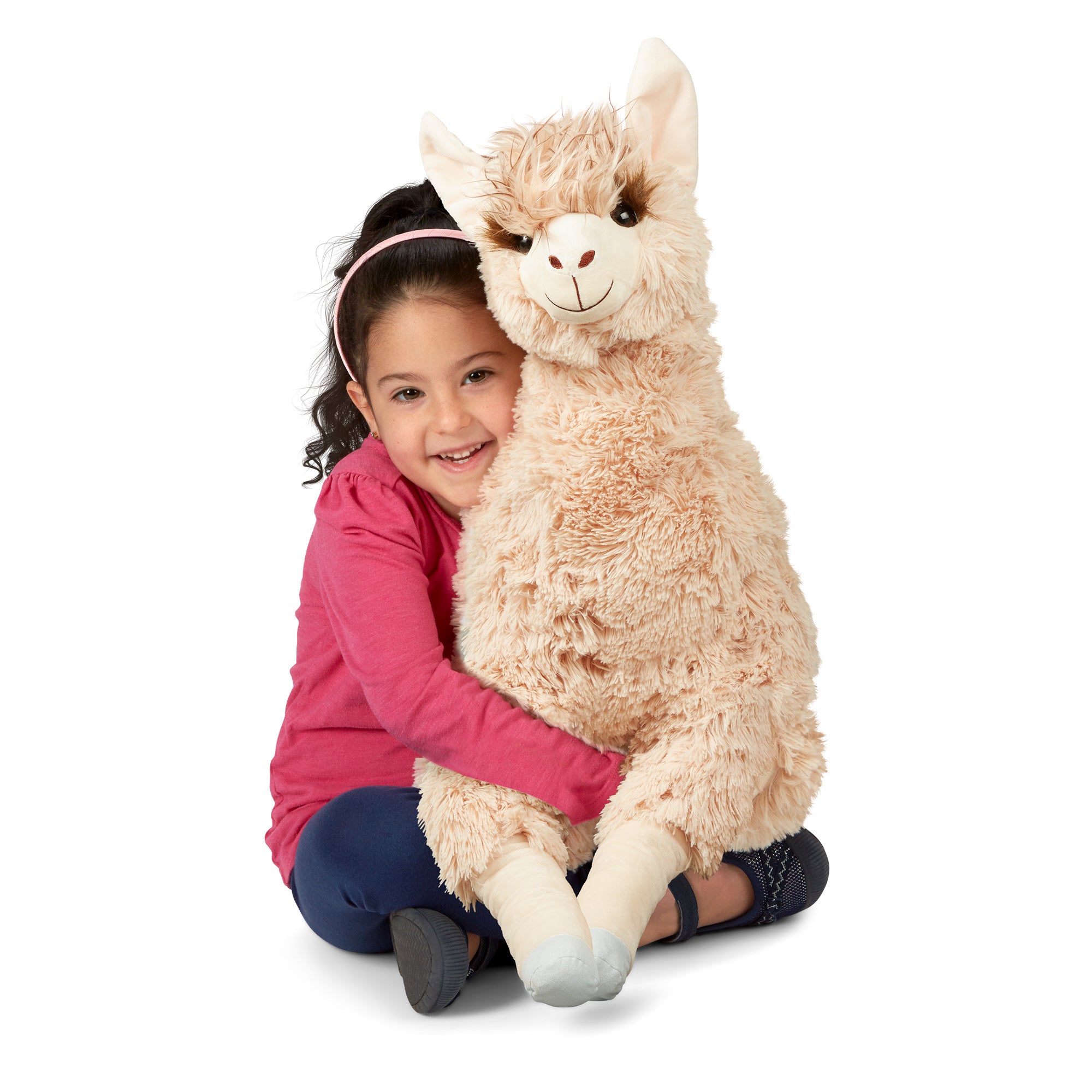 Jumbo Llama Stuffed Plush Animal - Image 8