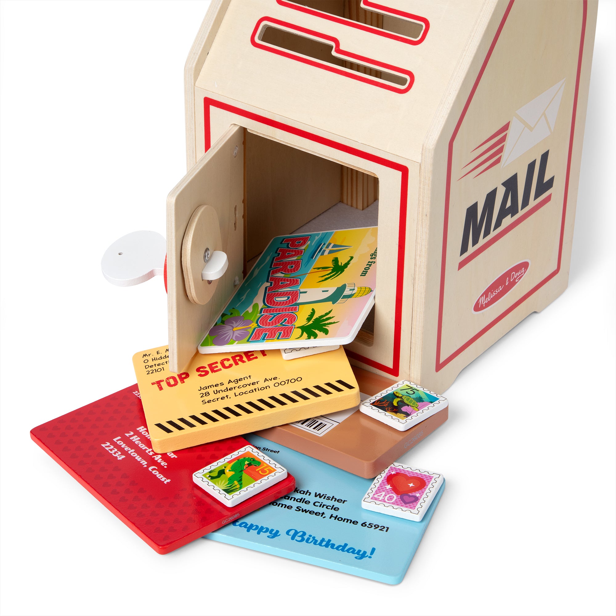 Stamp and Sort Mailbox Play Set - Image 4