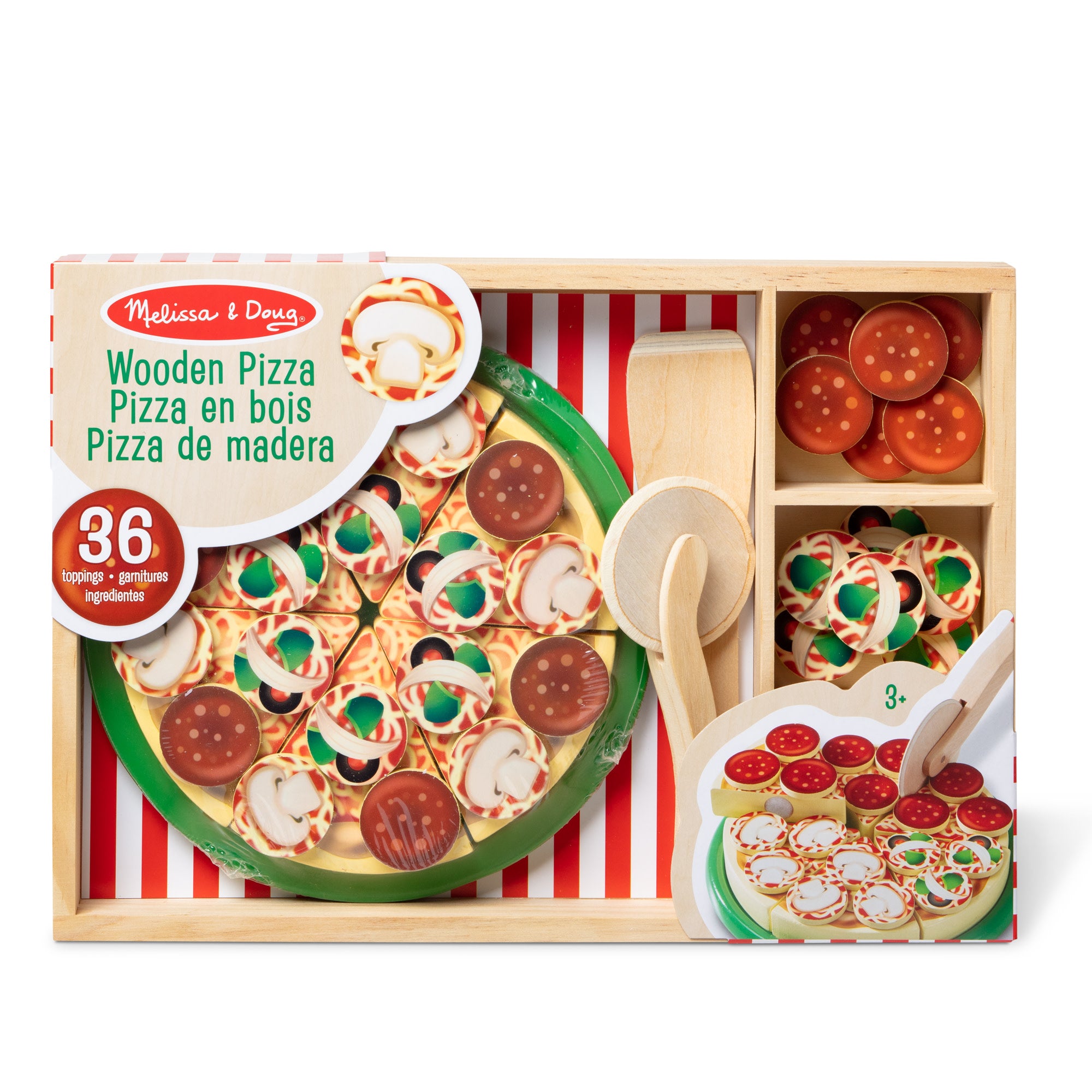 Wooden Pizza Party Play Set - Image 3