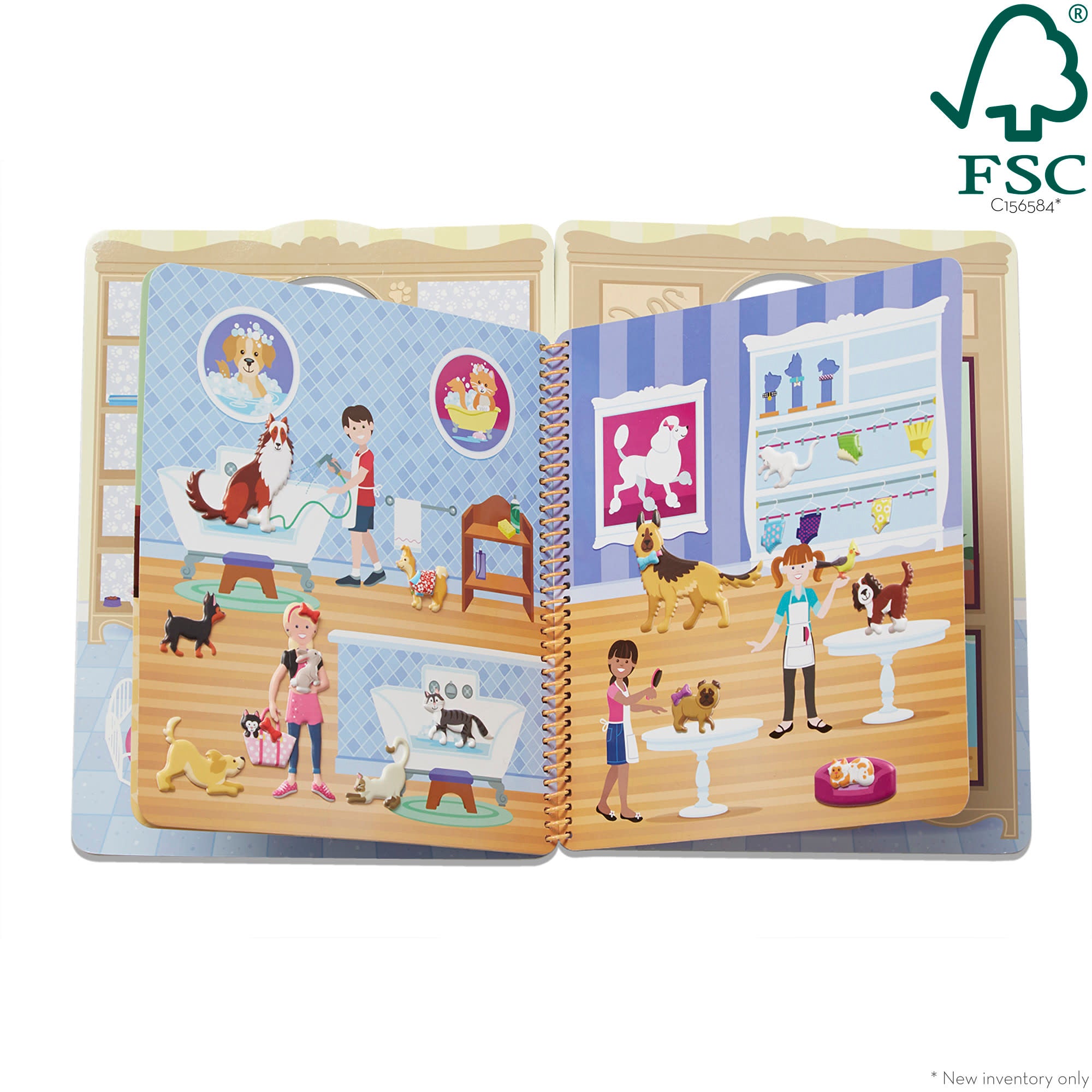 Puffy Sticker Activity Book - Pet Place - Image 3