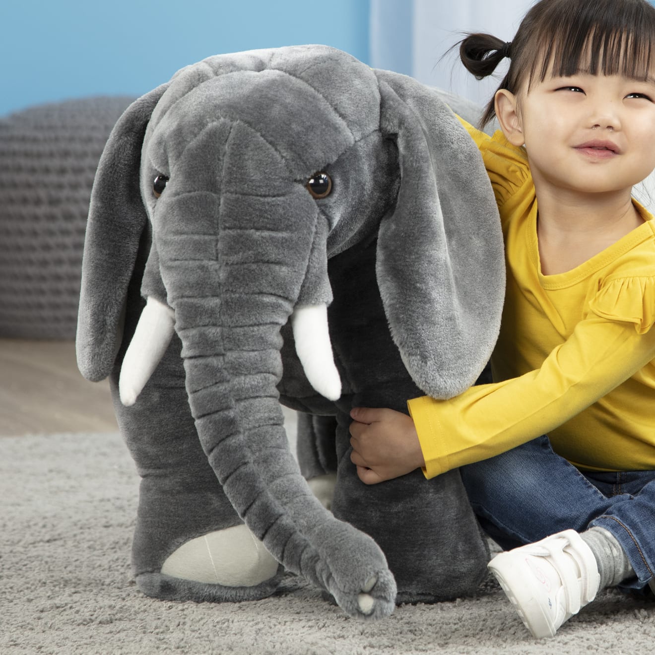 Elephant Giant Stuffed Animal - Image 6