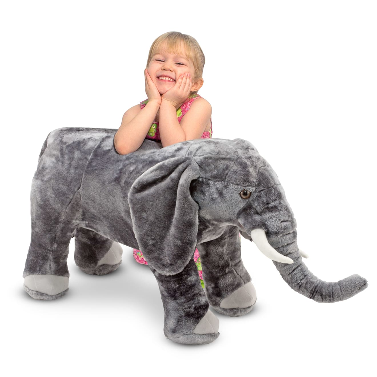 Elephant Giant Stuffed Animal - Image 8