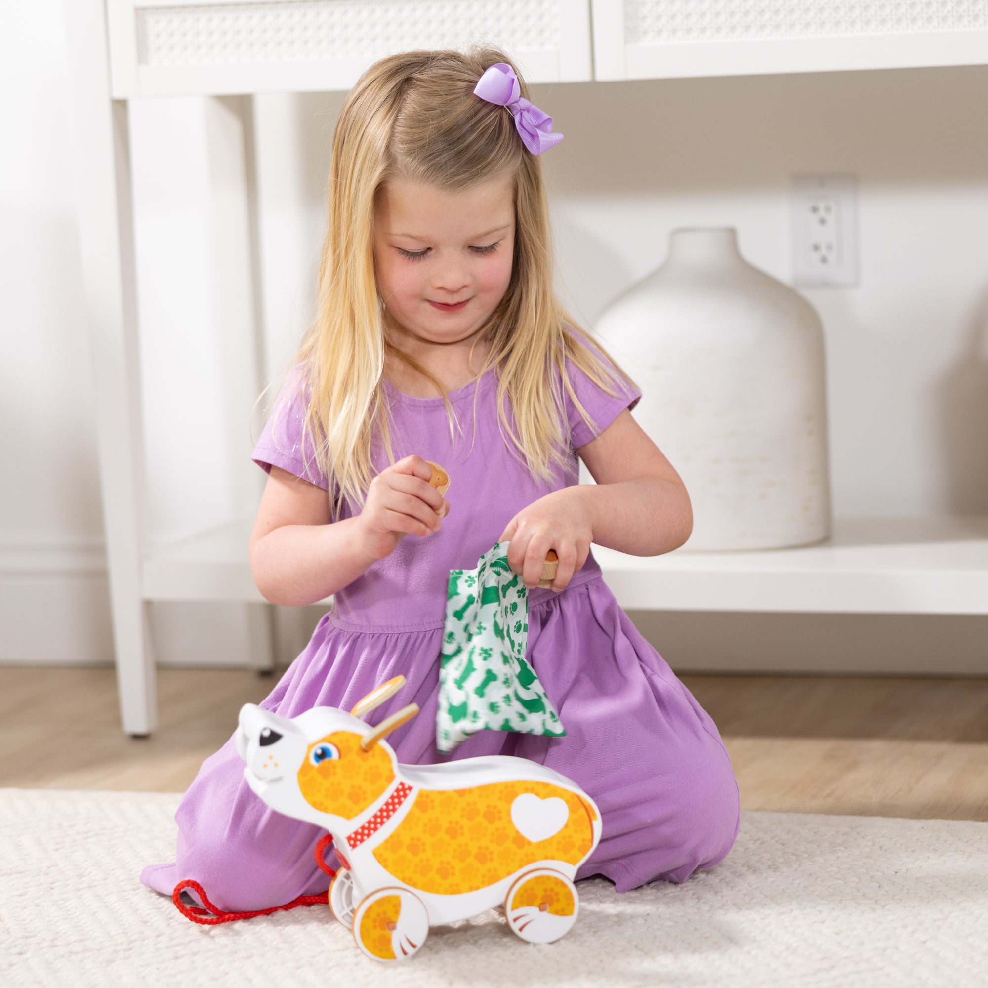 Feed. Walk & Poo Pup Play Set - Image 2