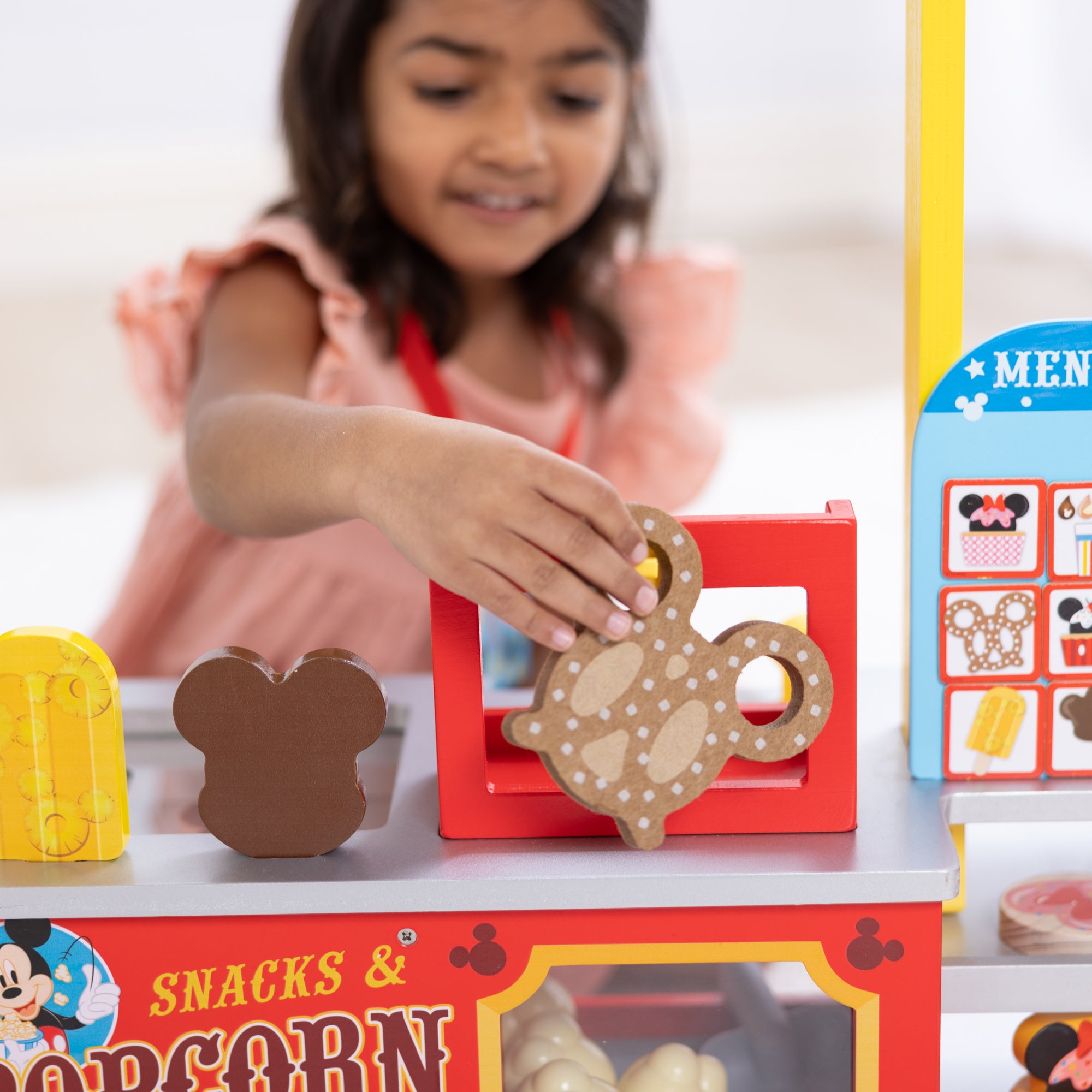 Disney Snacks & Popcorn Wooden Food Counter - Image 7