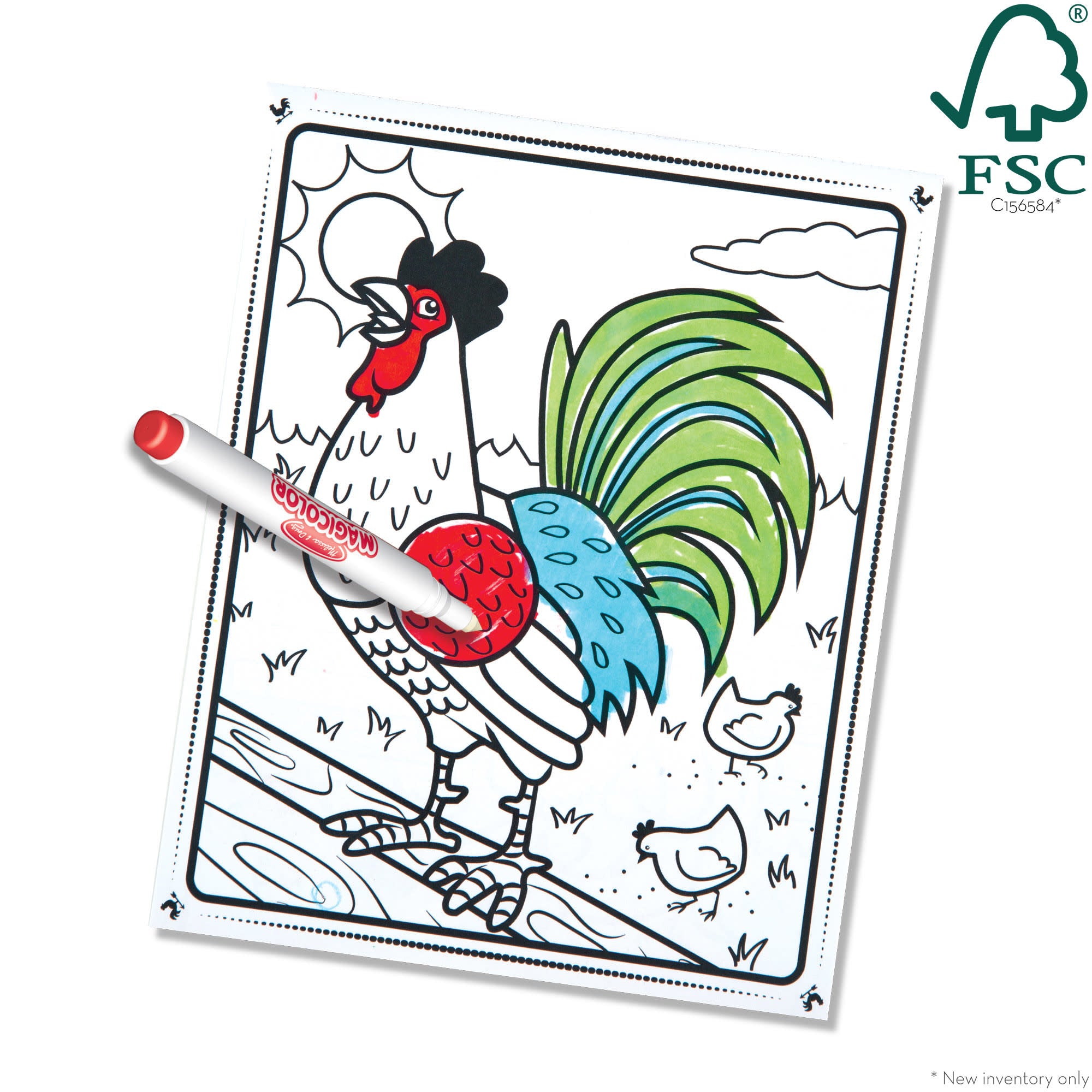On the Go Magicolor Coloring Pad - Farm Animals - Image 3