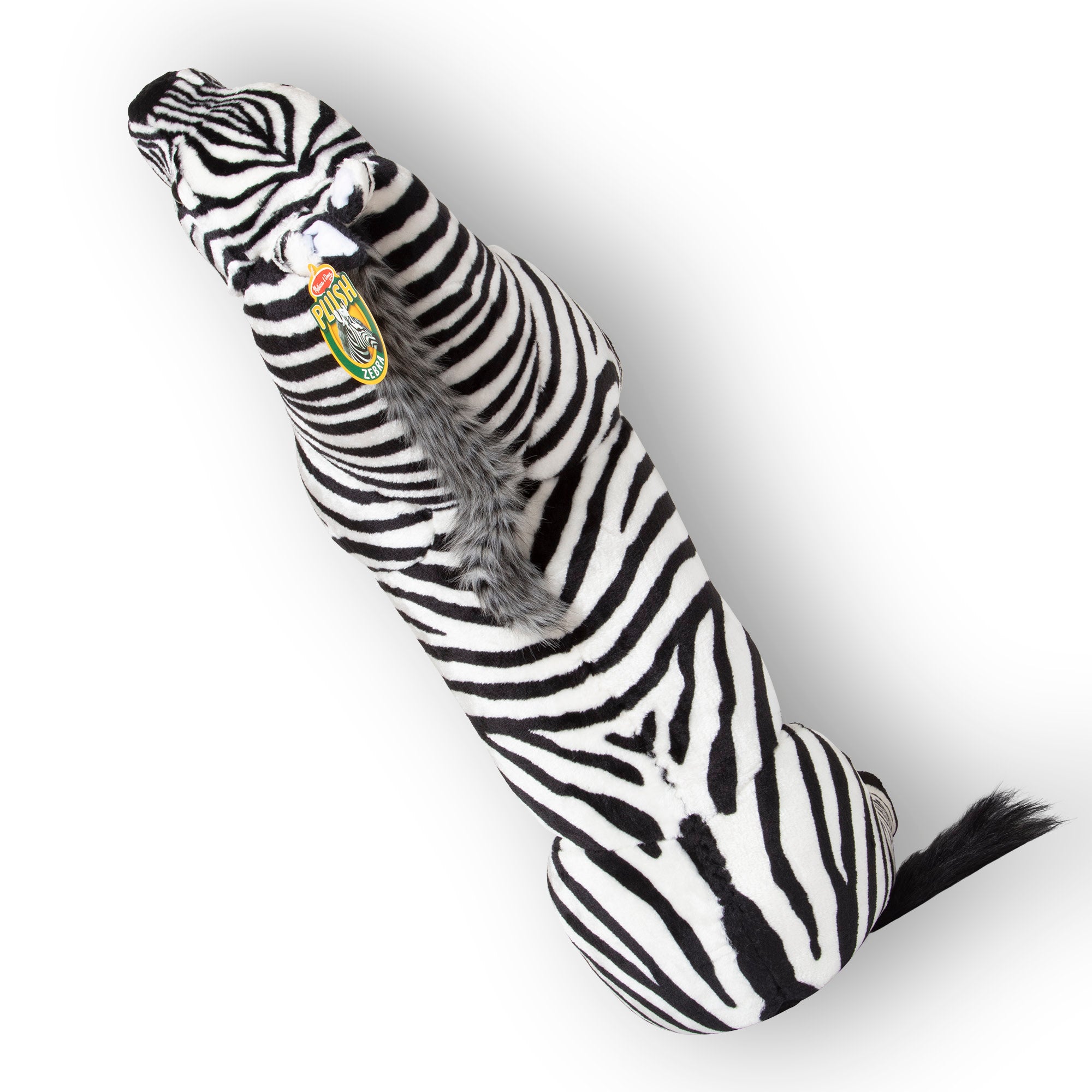 Zebra Lifelike Plush Stuffed Animal - Image 7