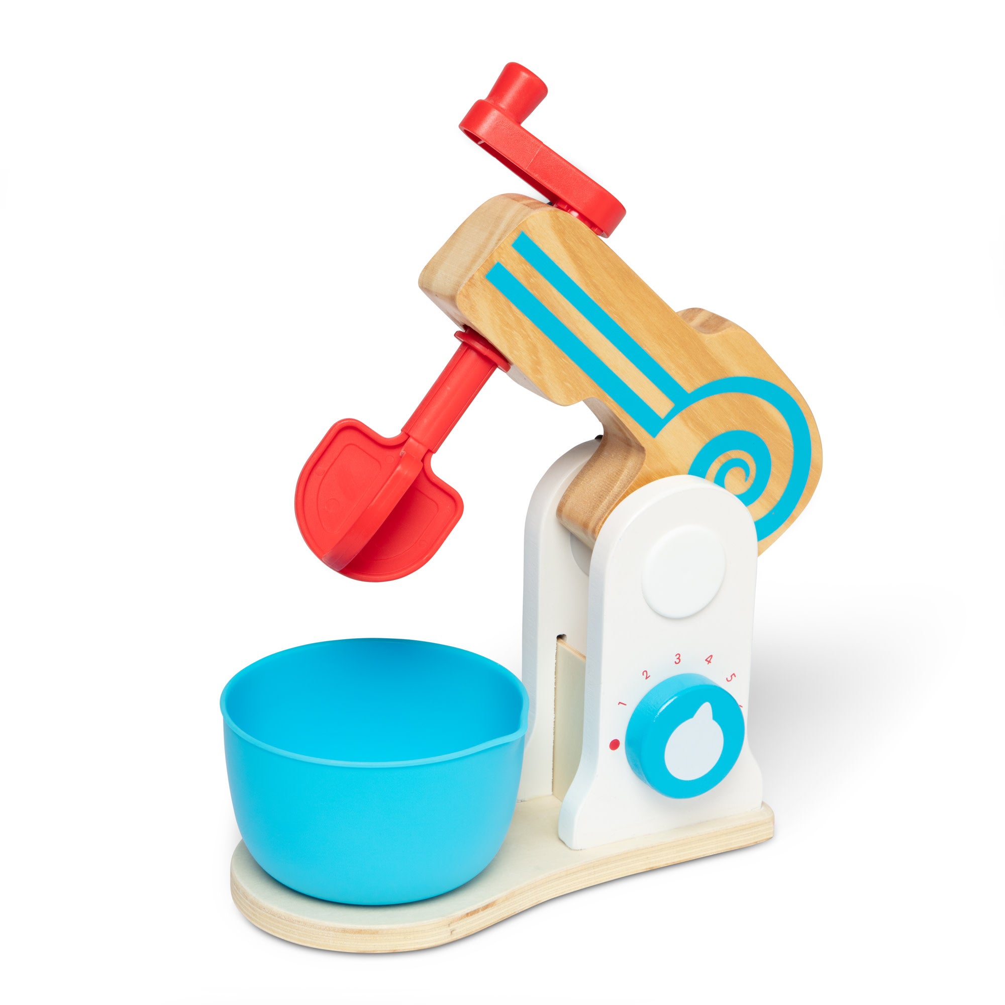 Wooden Make-a-Cake Mixer Set - Image 4