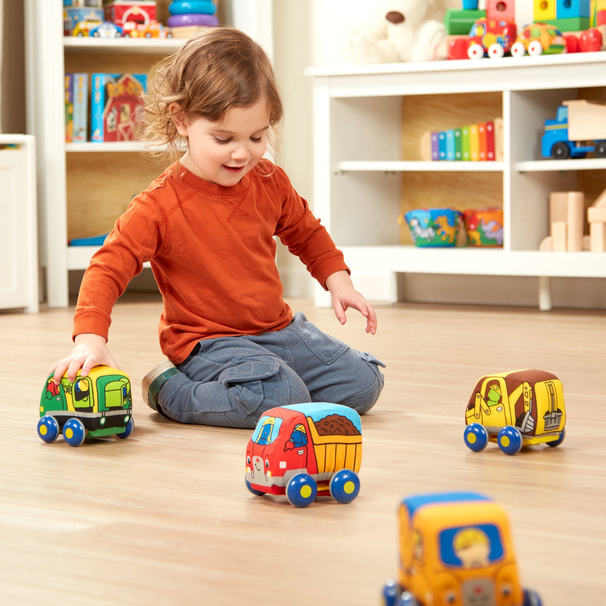 K's Kids Pull-Back Construction Vehicles - Image 2