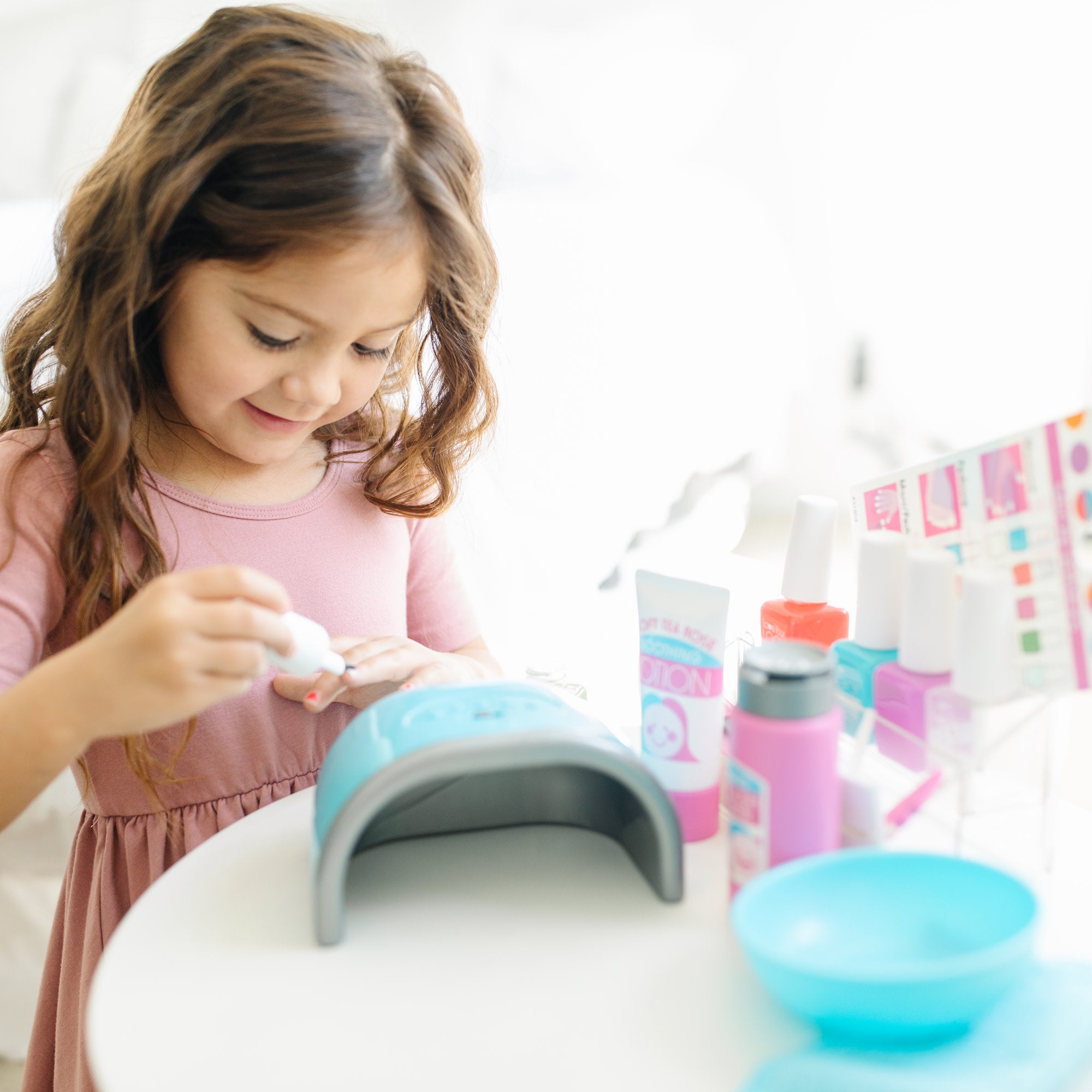 Love Your Look Pretend Nail Care Play Set (Mess-Free - No Real Cosmetics) - Image 6
