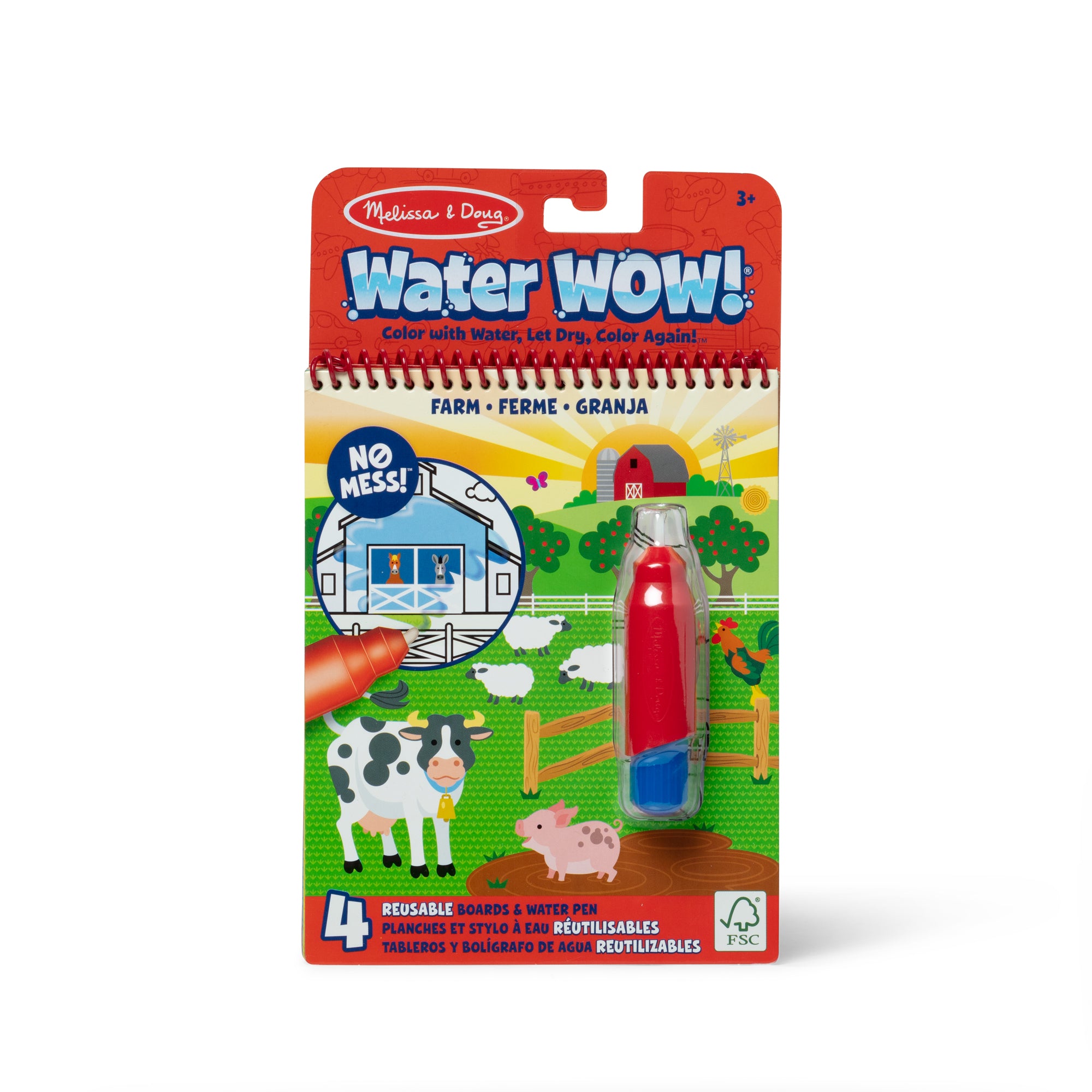 On the Go Water WOW! Color Reveal Pad - Farm