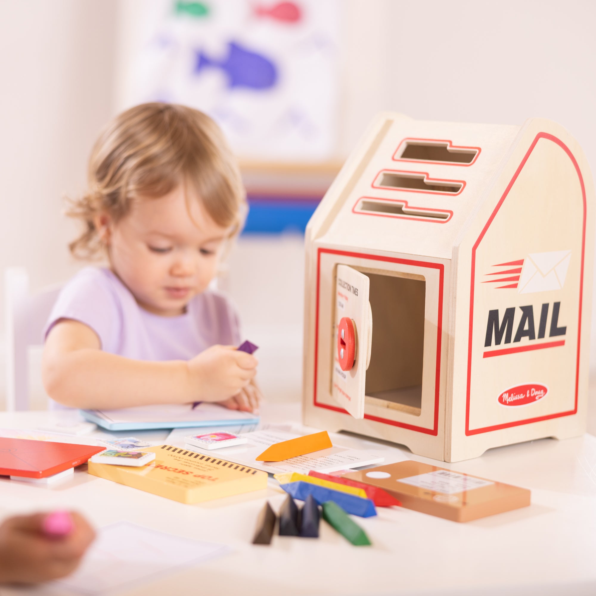 Stamp and Sort Mailbox Play Set - Image 7