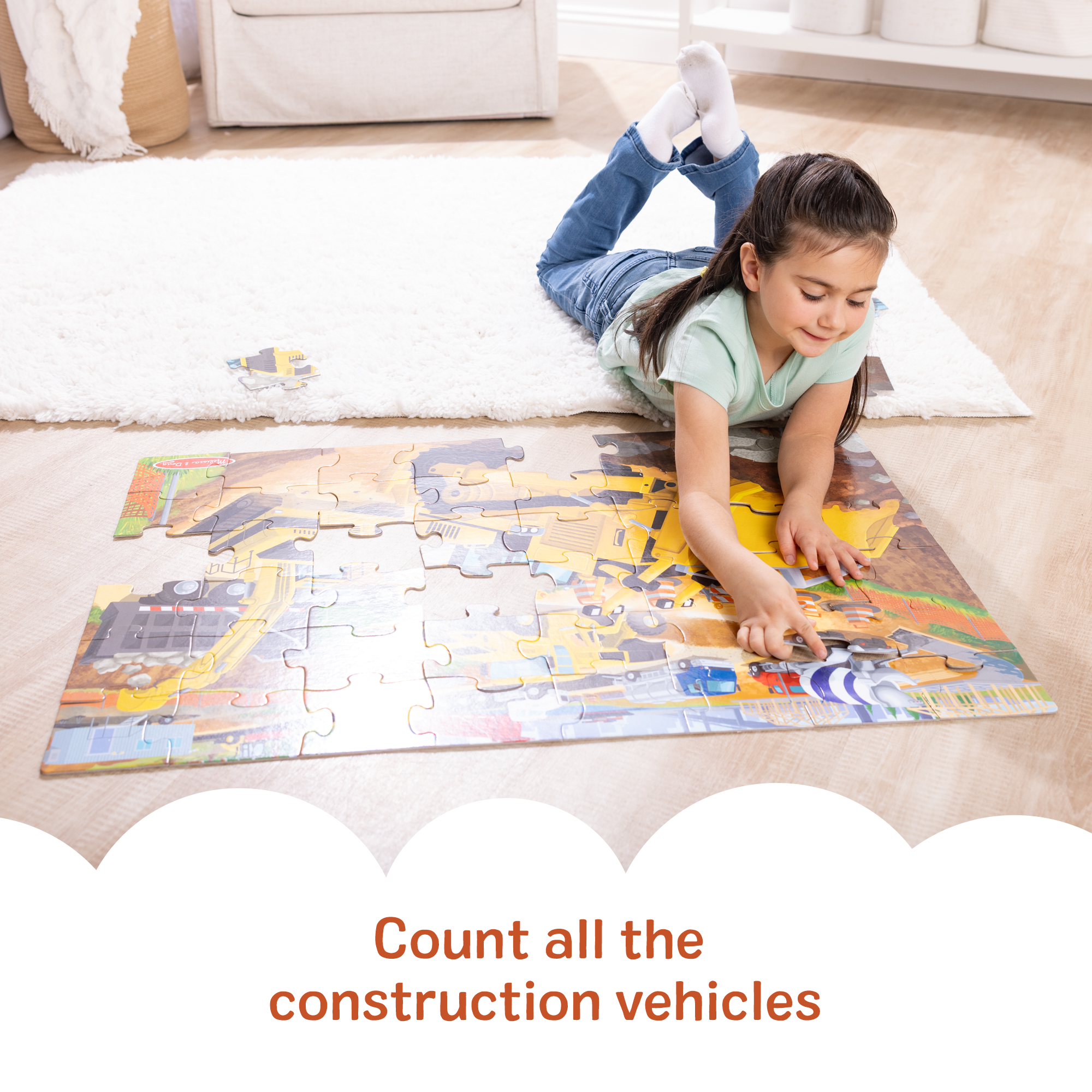 Building Site Floor Puzzle - 48 Pieces - Image 4