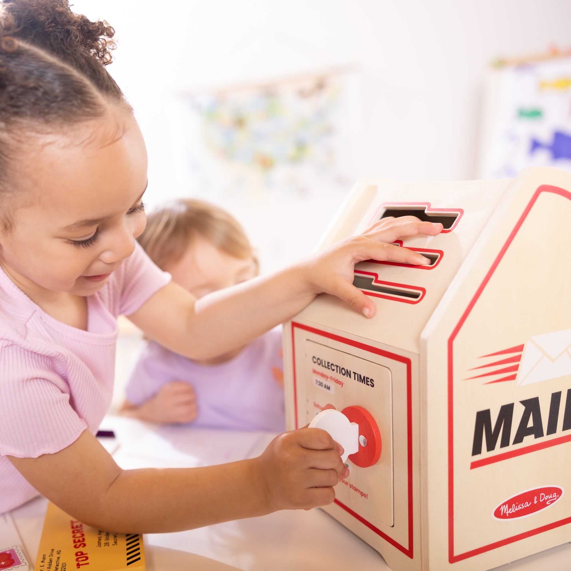 Stamp and Sort Mailbox Play Set - Image 2