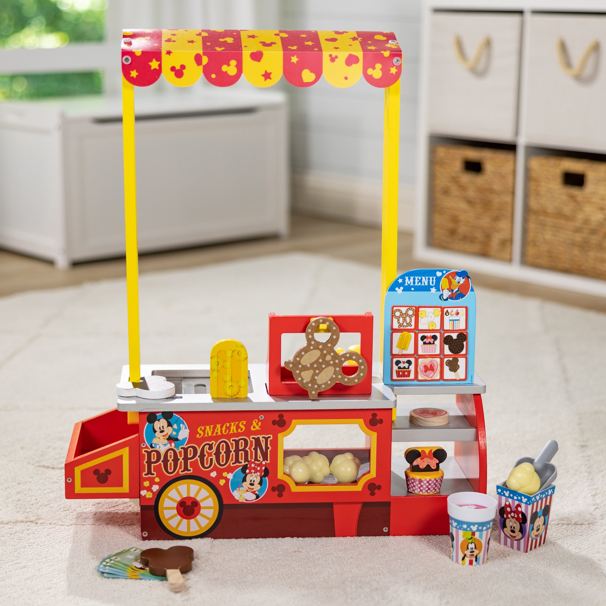 Disney Snacks & Popcorn Wooden Food Counter - Image 9