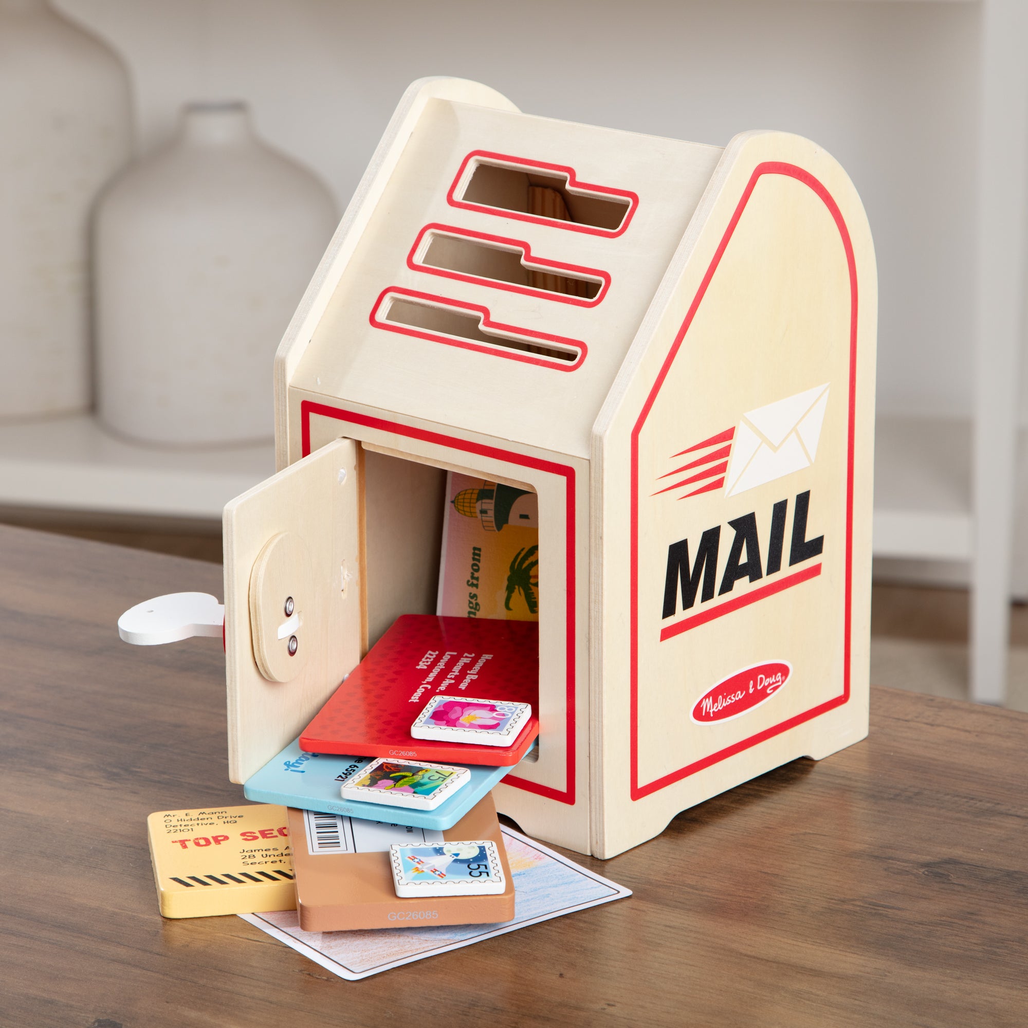 Stamp and Sort Mailbox Play Set - Image 9
