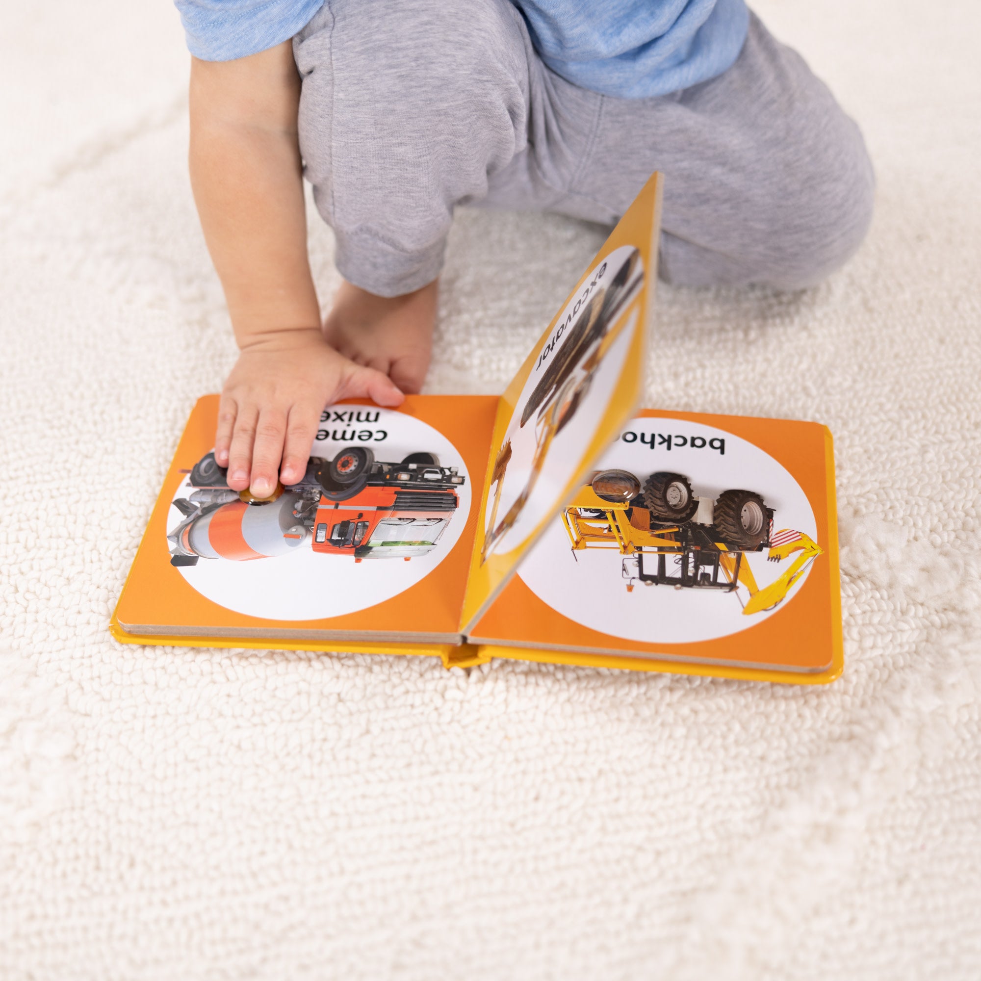 Poke-a-Dot: Construction Vehicles Board Book - Image 2
